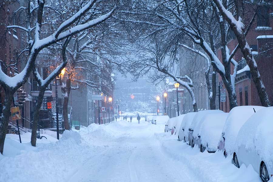 Winter in Montreal