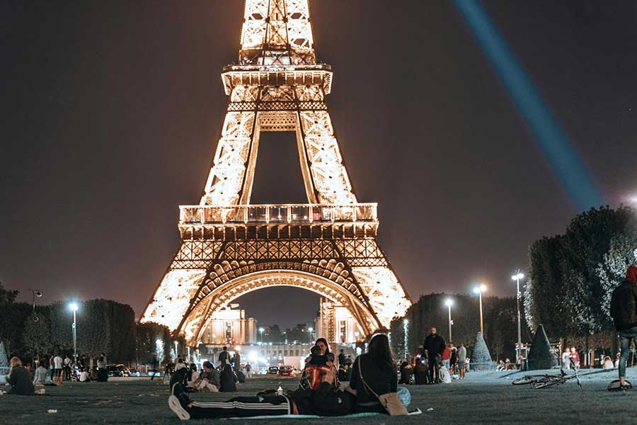 Eiffel Tower at Night